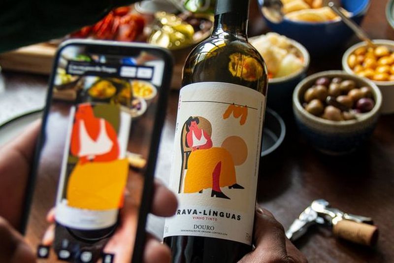 Le Poças Trava Línguas Douro 2023, vin rouge portugais